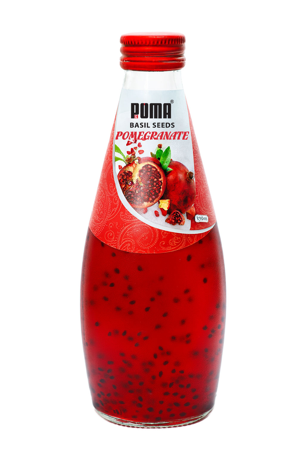 آبمیوه تخم شربتی با طعم انار